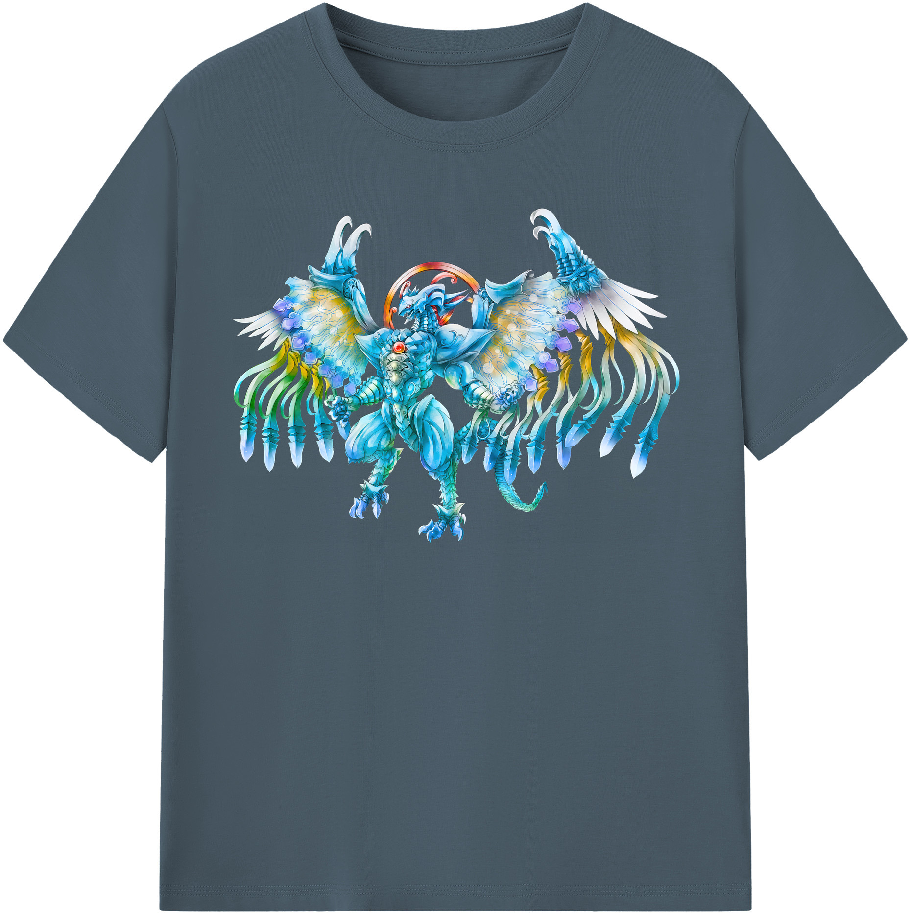 （画像用） 遊☆戯☆王 Yu-Gi-Oh! 綿100％半袖Tシャツ（フロントプリント）